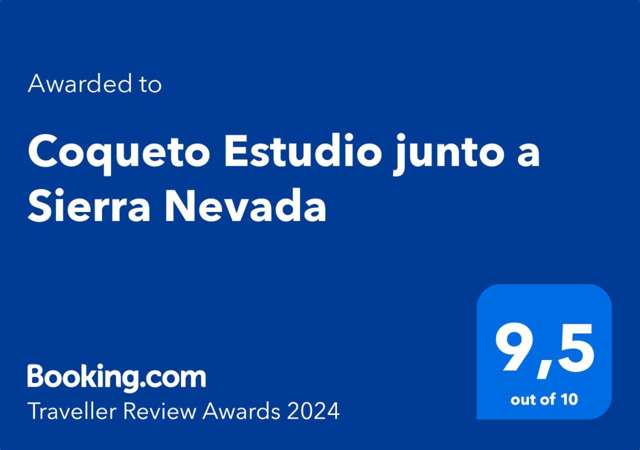 Coqueto Estudio Junto A Sierra Nevada 구에하르 시에라 외부 사진